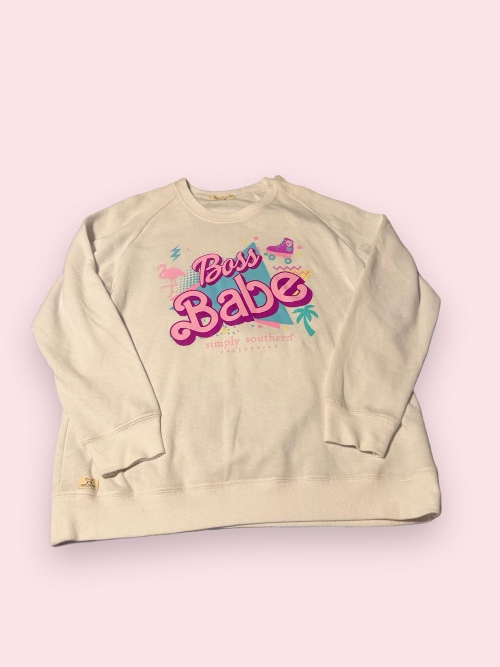 Simply Southern ‘Boss Babe' Graphic Crewneck Sweatshirt